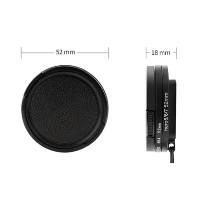 RUIGPRO for GoPro HERO 7/6 /5 Professional 52mm CPL Lens Filter with Filter Adapter Ring & Lens Cap, CPL Lens
