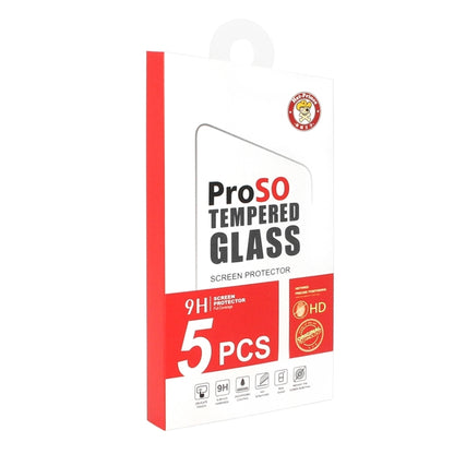 5 PCS ENKAY Hat-Prince for  Huawei P10 0.26mm 9H Hardness 2.5D Curved Full Screen Tempered Glass Screen Film, For P10