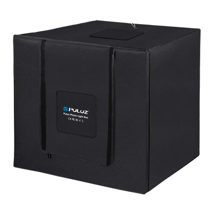 PULUZ 80cm Folding Portable 72W White Light Photo Lighting Studio Shooting Tent Box Kit with 3 Colors Black / White / Orange Backdrops, 80cm Box(US), 80cm Box(EU), 80cm Box(AU), 80cm Box(UK)
