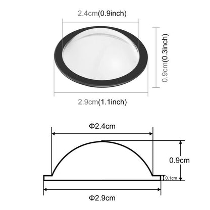 PULUZ Lens Guard PC Protective Cover Kits for Ricoh Theta SC2 / S / V