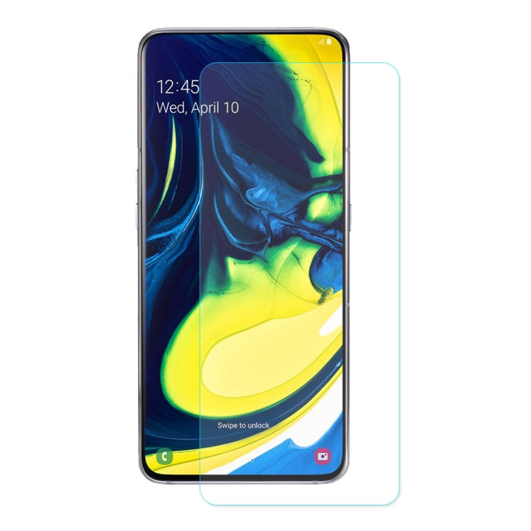 ENKAY Hat-Prince 0.26mm 2.5D 9H Tempered Glass Protective Film for Samsung Galaxy A80